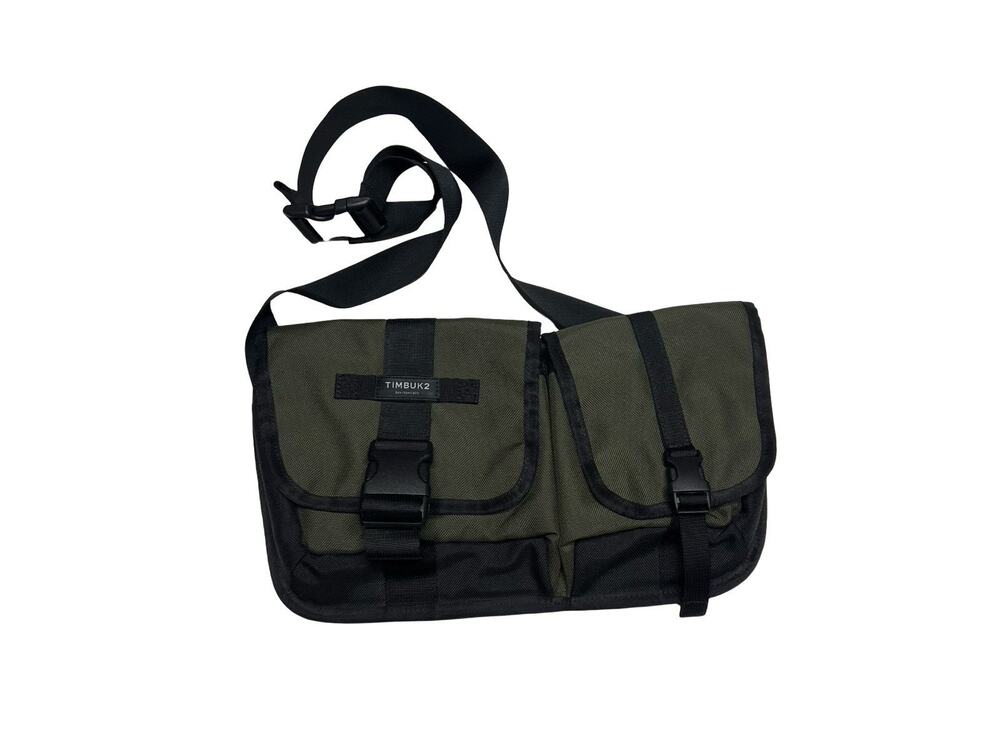 Timbuk2 Delta 1L Sling Messenger Bag Forrest Green Canvas Crossbody